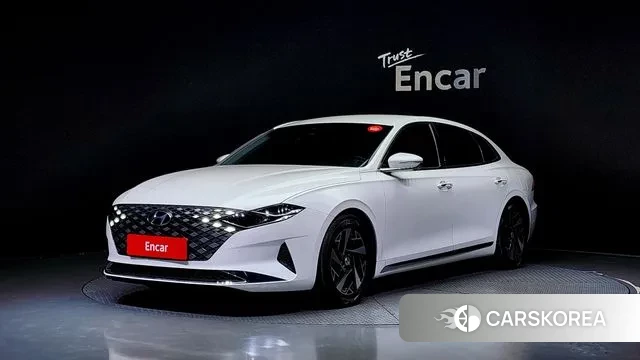 Hyundai The New Grandeur IG Hybrid 2020 Белый из Кореи