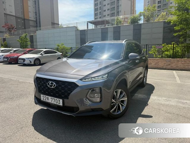 Hyundai Santa Fe TM 2018 Серый из Кореи