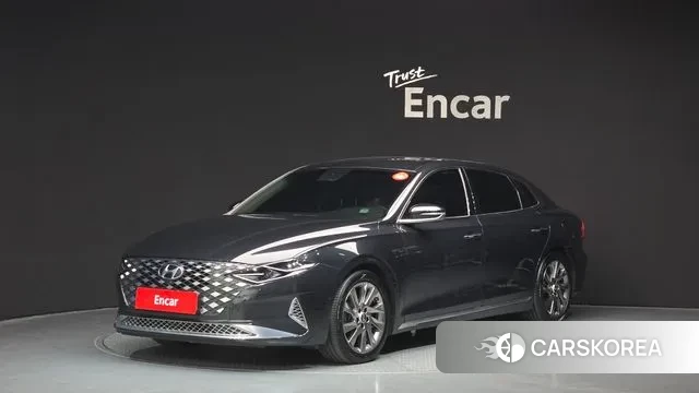 Hyundai The New Grandeur IG Hybrid 2020 Черный из Кореи