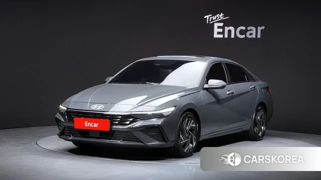Hyundai The New Avante (CN7) 2024 Серый из Кореи