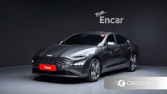 Kia K8 Hybrid 2023 Серый из Кореи