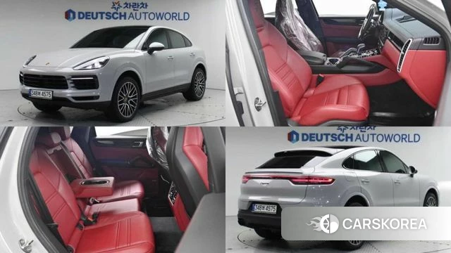 Porsche Cayenne (PO536) 2022 Серебристо-серый из Кореи