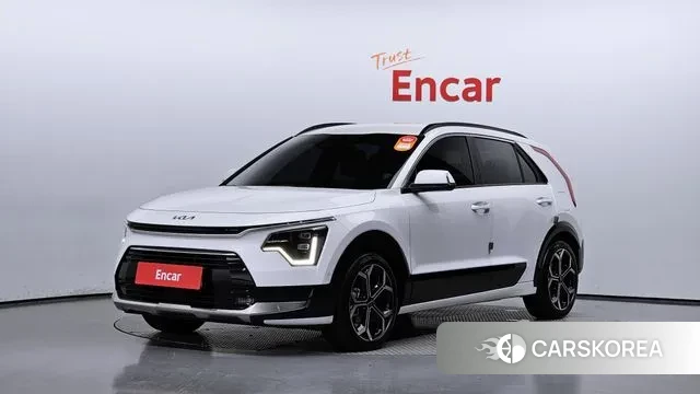 Kia Di Ol Nu Niro 2023 Белый из Кореи