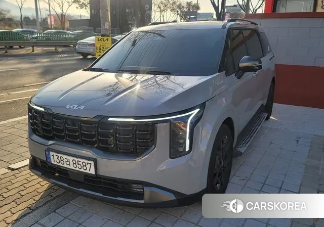 Kia The New Carnival 4th Generation 2024 Серебристо-серый из Кореи