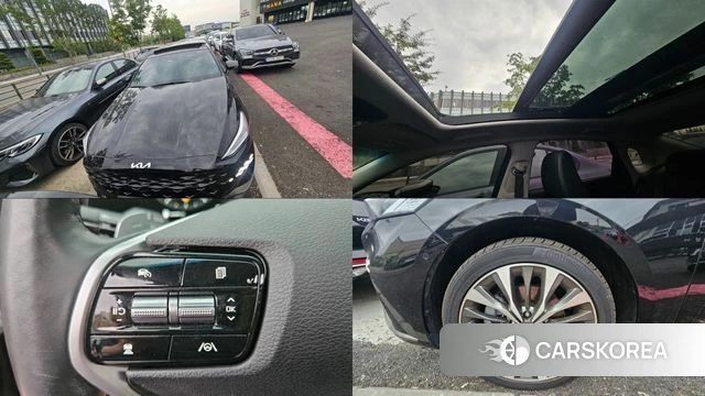 Kia K8 2022 Черный из Кореи