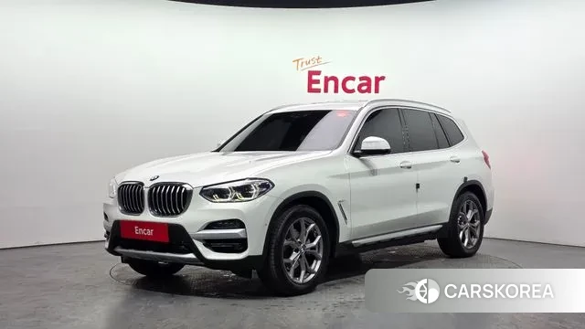 BMW X3 (G01) 2021 Белый из Кореи