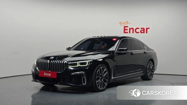 BMW 7 Series (G11) 2021 Черный из Кореи