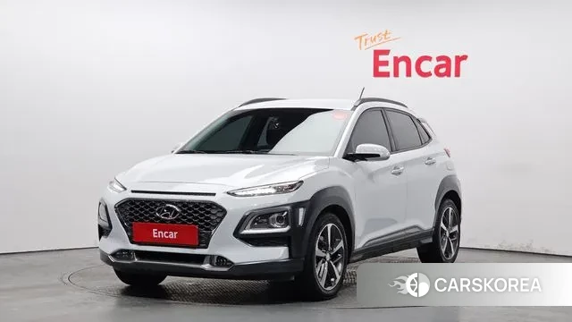 Hyundai Kona 2018 Белый из Кореи