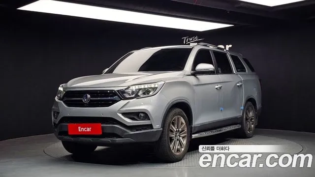 Ssangyong Rexton Sports 2018 Серебристо-серый из Кореи