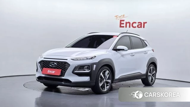 Hyundai Kona 2018 Белый из Кореи