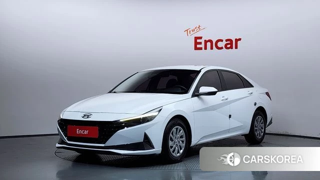 Hyundai Avante (CN7) 2020 Белый из Кореи