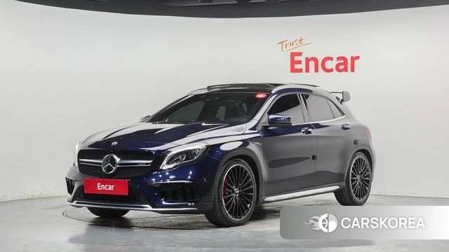 Mercedes-Benz GLA-Class X156 2019 Синий из Кореи