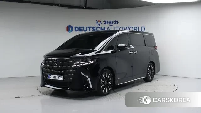 Toyota Alphard 4th Generation 2025 Черный из Кореи