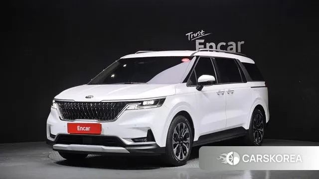 Kia Carnival 4th generation 2021 Белый из Кореи