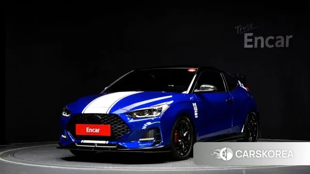 Hyundai Veloster (JS) 2018 Синий из Кореи