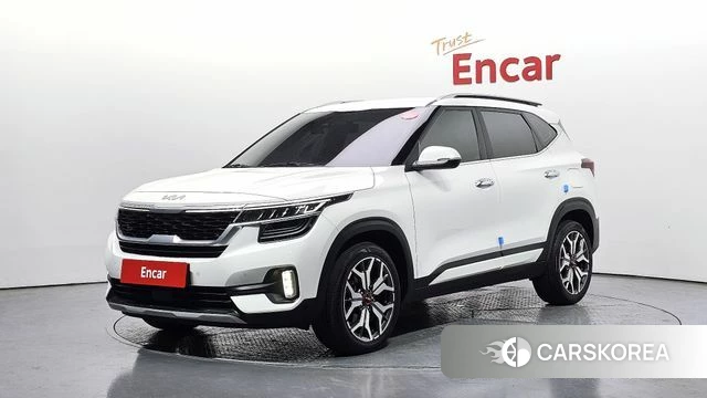 Kia Seltos 2022 Белый из Кореи