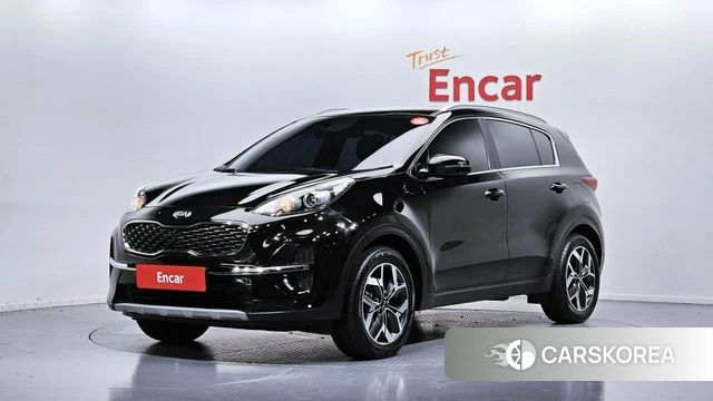Kia Sportage The Bold 2021 Черный из Кореи