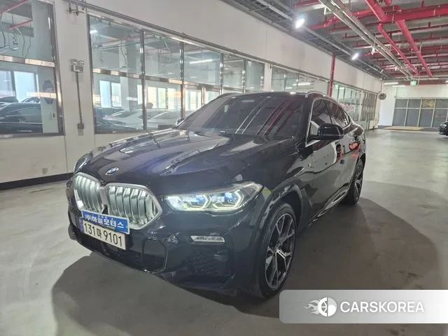 BMW X6 (G06) 2021 Синий из Кореи