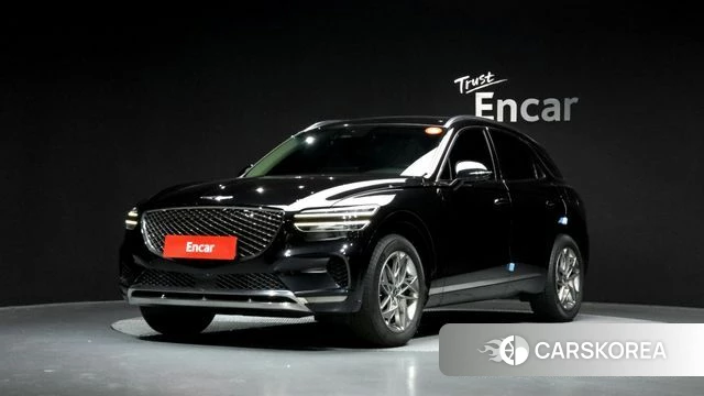 Genesis GV70 2022 Черный из Кореи
