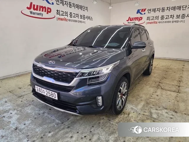 Kia Seltos 2020 Серый из Кореи