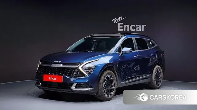 Kia Sportage 5th Generation 2022 Синий из Кореи