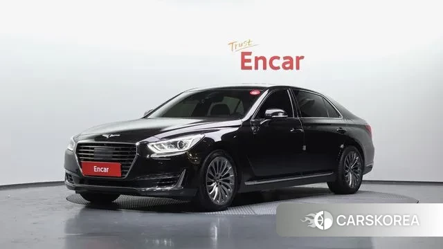 Genesis EQ900 2018 Черный из Кореи