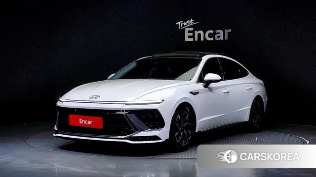 Hyundai Sonata D Edge (DN8) 2023 Белый из Кореи