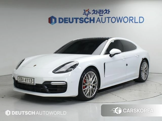 Porsche Panamera (971) 2018 Белый из Кореи