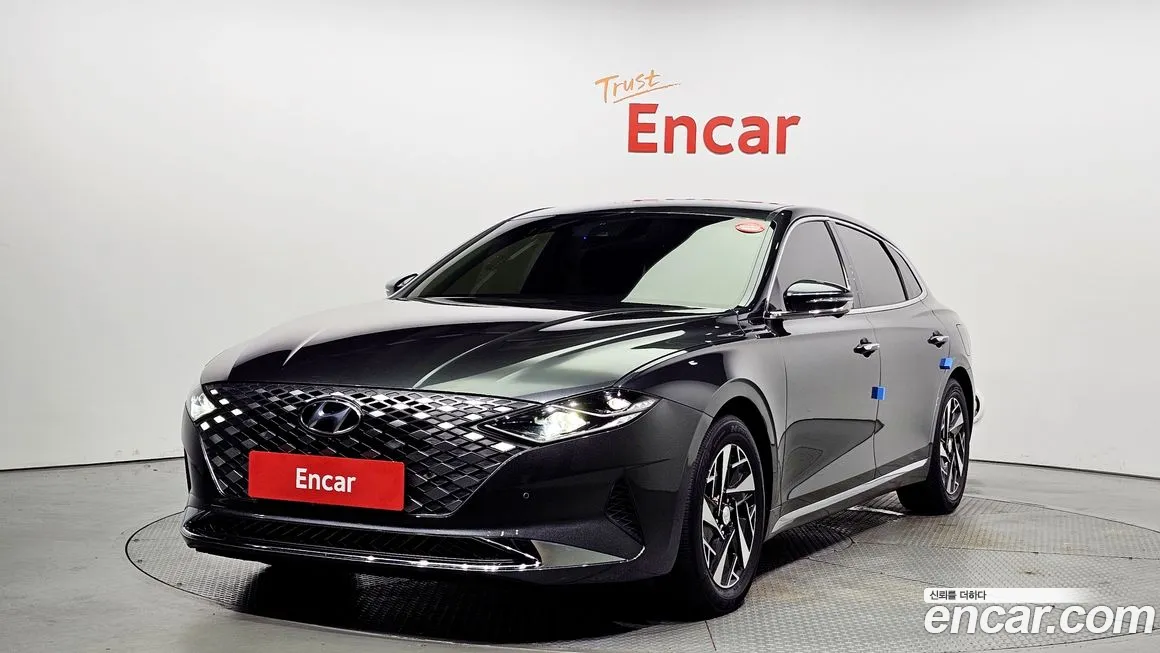 Hyundai The New Grandeur IG Hybrid 2020 Серый из Кореи