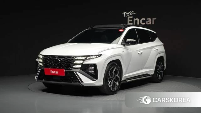 Hyundai The New Tucson Hybrid (NX4) 2025 Белый из Кореи