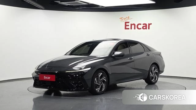 Hyundai The New Avante (CN7) 2023 Серый из Кореи