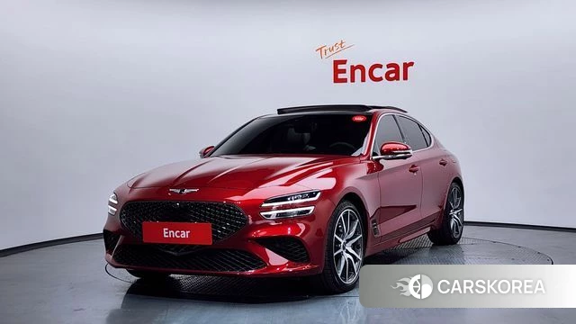 Genesis The New G70 2022 Красный из Кореи