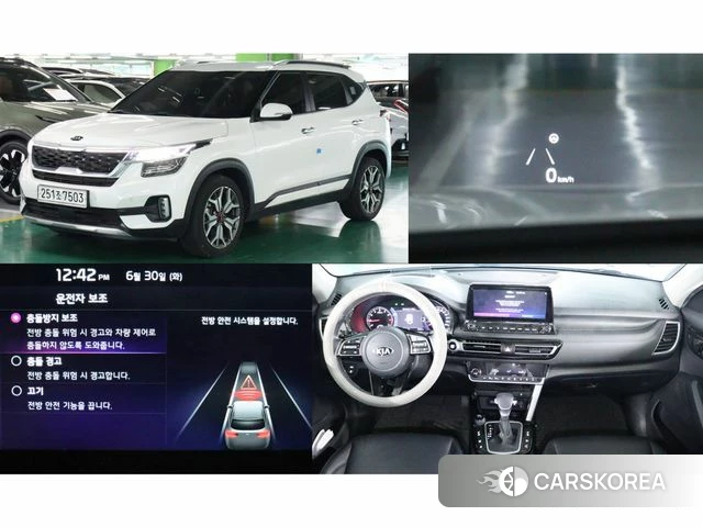 Kia Seltos 2019 Белый из Кореи