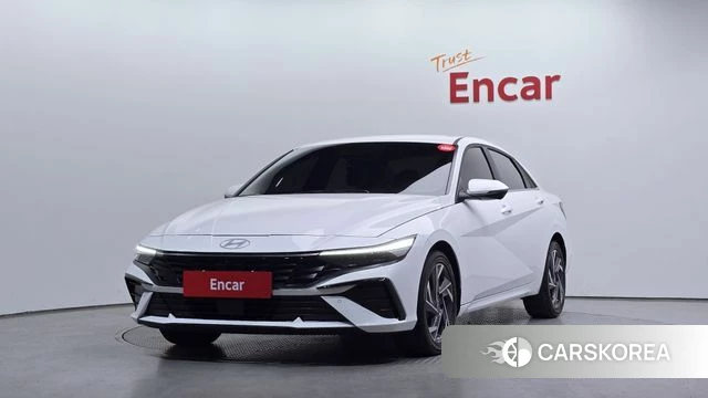 Hyundai The New Avante Hybrid (CN7) 2025 Белый из Кореи