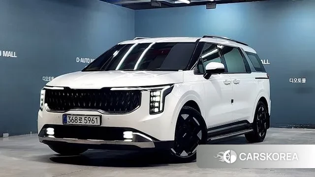 Kia The New Carnival 4th Generation 2023 Белый из Кореи