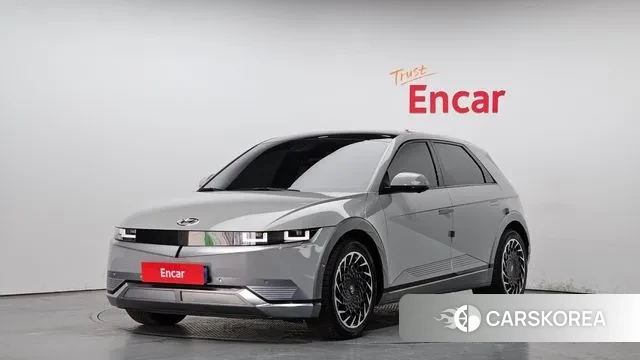 Hyundai Ionic 5 2021 Серебристо-серый из Кореи