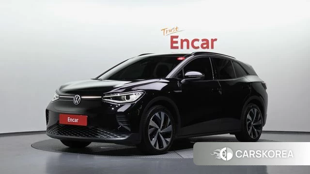 Volkswagen ID.4 2023 Черный из Кореи