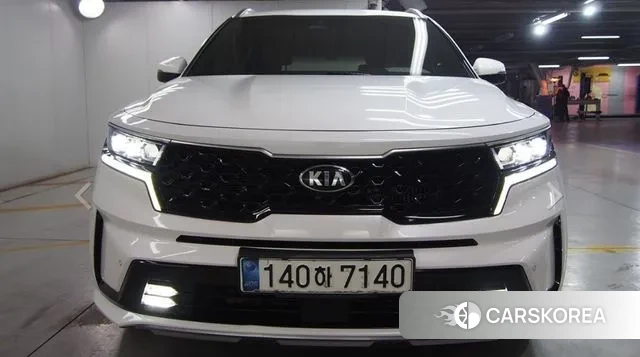 Kia Sorento 4th Generation 2021 Белый из Кореи