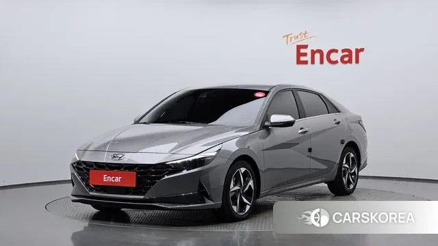 Hyundai Avante (CN7) 2020 Серебряный из Кореи