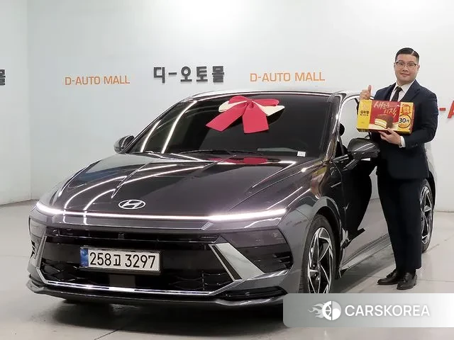 Hyundai Sonata D Edge (DN8) 2025 Серый из Кореи