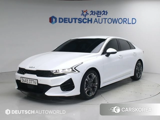 Kia K5 3rd generation 2022 Белый из Кореи