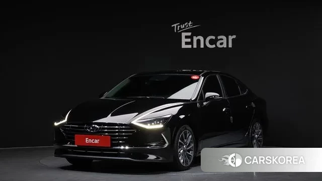 Hyundai Sonata (DN8) 2019 Черный из Кореи