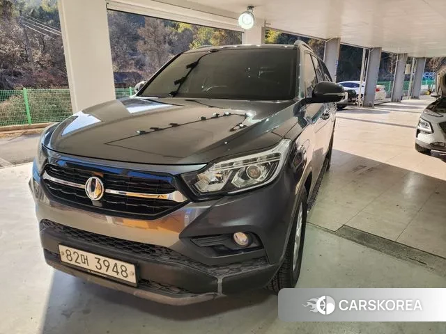 Ssangyong Rexton Sports 2019 Серый из Кореи