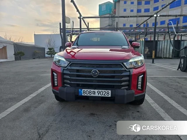 Ssangyong The New Rexton Sport 2022 Красный из Кореи