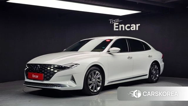 Hyundai The New Grandeur IG Hybrid 2020 Белый из Кореи