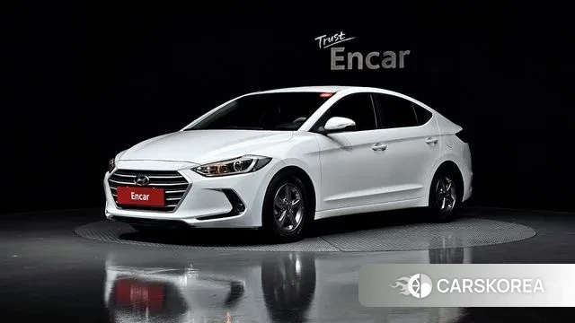 Hyundai Avante AD 2018 Белый из Кореи