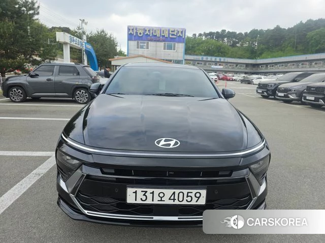 Hyundai Sonata D Edge Hybrid (DN8) 2024 Черный из Кореи