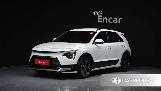 Kia Di Ol Nu Niro 2022 Белый из Кореи