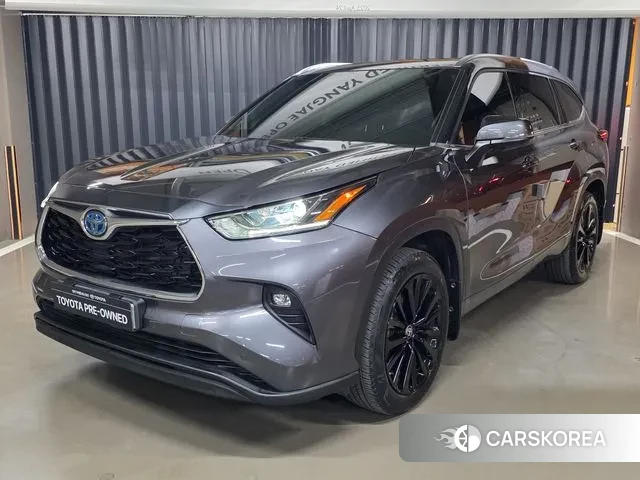 Toyota Highlander 4th Generation 2023 Серый из Кореи