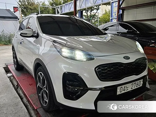 Kia Sportage The Bold 2018 Белый из Кореи